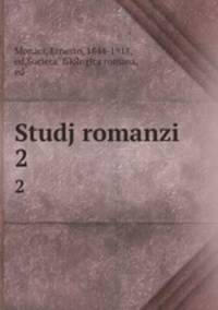 Studj romanzi. 2