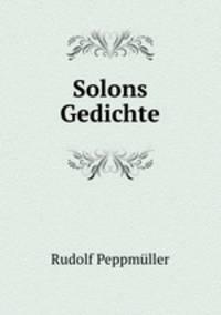 Solons Gedichte