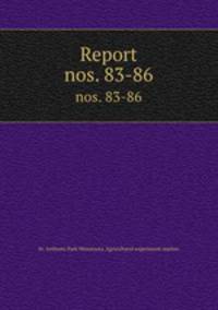 Report. nos. 83-86
