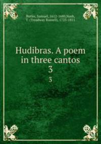 Hudibras. A poem in three cantos. 3