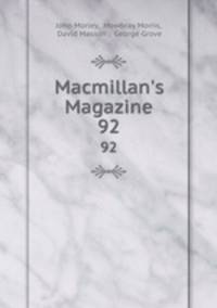 Macmillan`s Magazine. 92