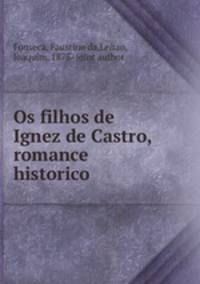 Os filhos de Ignez de Castro, romance historico