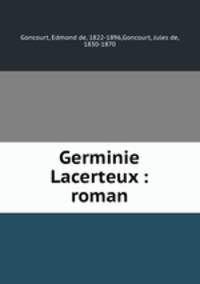 Germinie Lacerteux : roman