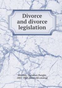 Divorce and divorce legislation