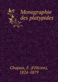 Monographie des platypides
