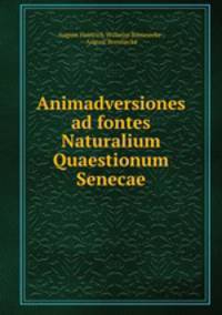 Animadversiones ad fontes Naturalium Quaestionum Senecae