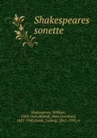 Shakespeares sonette