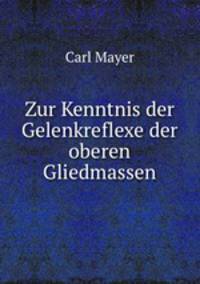 Zur Kenntnis der Gelenkreflexe der oberen Gliedmassen