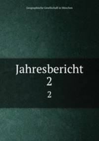 Jahresbericht. 2