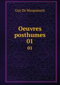 Oeuvres posthumes. 01