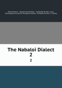 The Nabaloi Dialect. 2