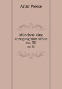 Mnchen: eine anregung zum sehen. no. 35