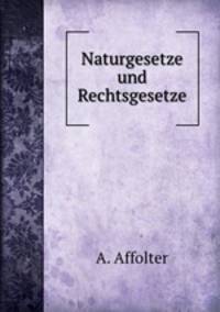 Naturgesetze und Rechtsgesetze