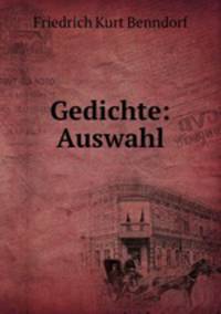 Gedichte: Auswahl