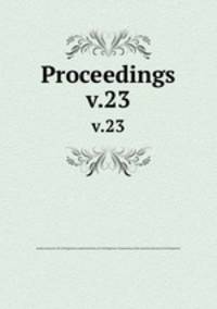 Proceedings. v.23