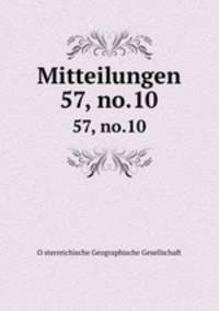 Mitteilungen. 57, no.10