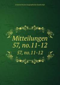 Mitteilungen. 57, no.11-12