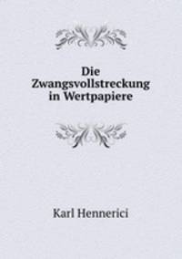 Die Zwangsvollstreckung in Wertpapiere