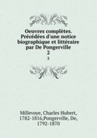 Oeuvres completes. Precedees d
