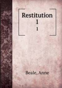 Restitution. 1