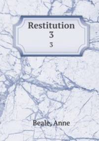 Restitution. 3