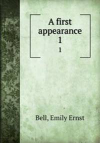A first appearance. 1