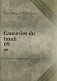 Causeries du lundi. 09