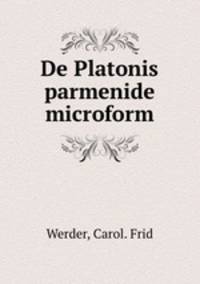 De Platonis parmenide microform