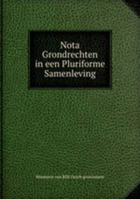 Nota Grondrechten in een Pluriforme Samenleving