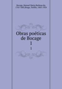 Obras poticas de Bocage. 1