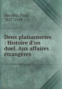 Deux plaisanteries : Histoire d