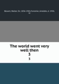 The world went very well then. 3