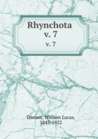 Rhynchota . v. 7