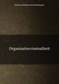 Organisatiecriminaliteit