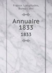 Annuaire. 1833