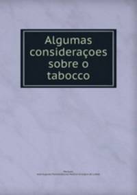 Algumas consideracoes sobre o tabocco