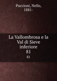 La Vallombrosa e la Val di Sieve inferiore. 81