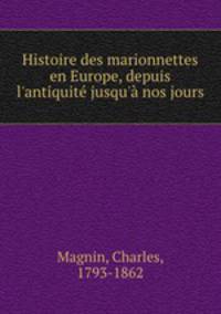 Histoire des marionnettes en Europe, depuis l
