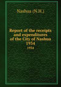 Report of the receipts and expenditures of the City of Nashua. 1934