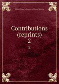 Contributions (reprints). 2