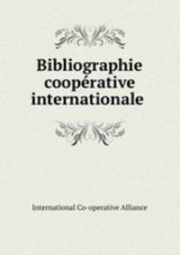 Bibliographie cooperative internationale