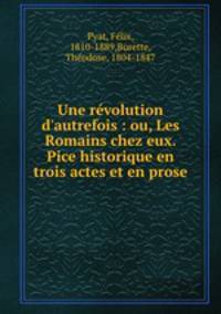 Une revolution d
