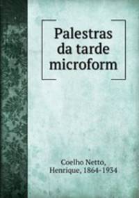 Palestras da tarde microform