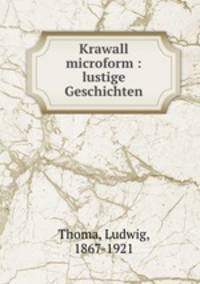 Krawall microform : lustige Geschichten