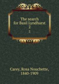 The search for Basil Lyndhurst. 2