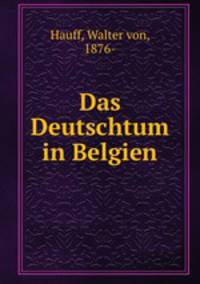 Das Deutschtum in Belgien