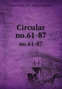 Circular. no.61-87