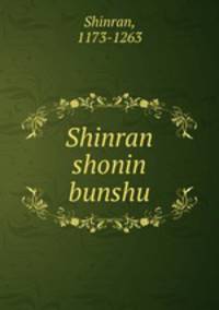 Shinran shonin bunshu