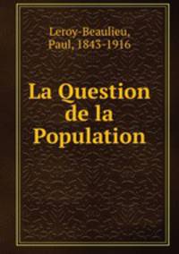 La Question de la Population