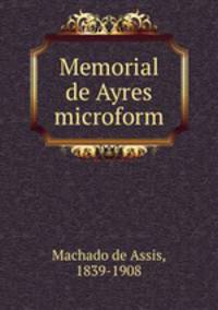 Memorial de Ayres microform
